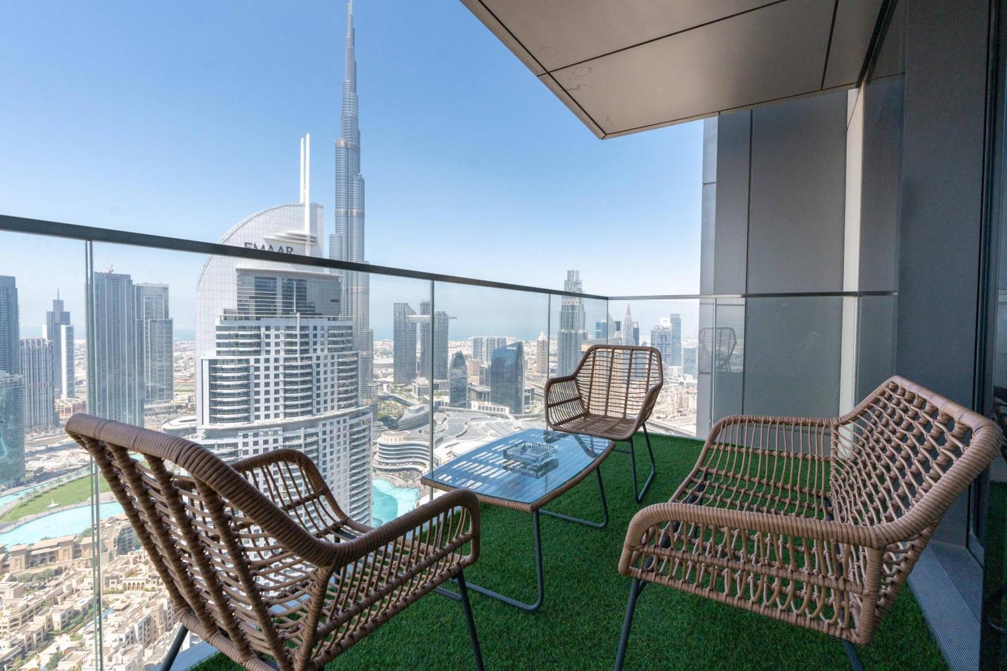 Lux Apt-Burj View Opp. Dxb Mall Дубай Екстер'єр фото