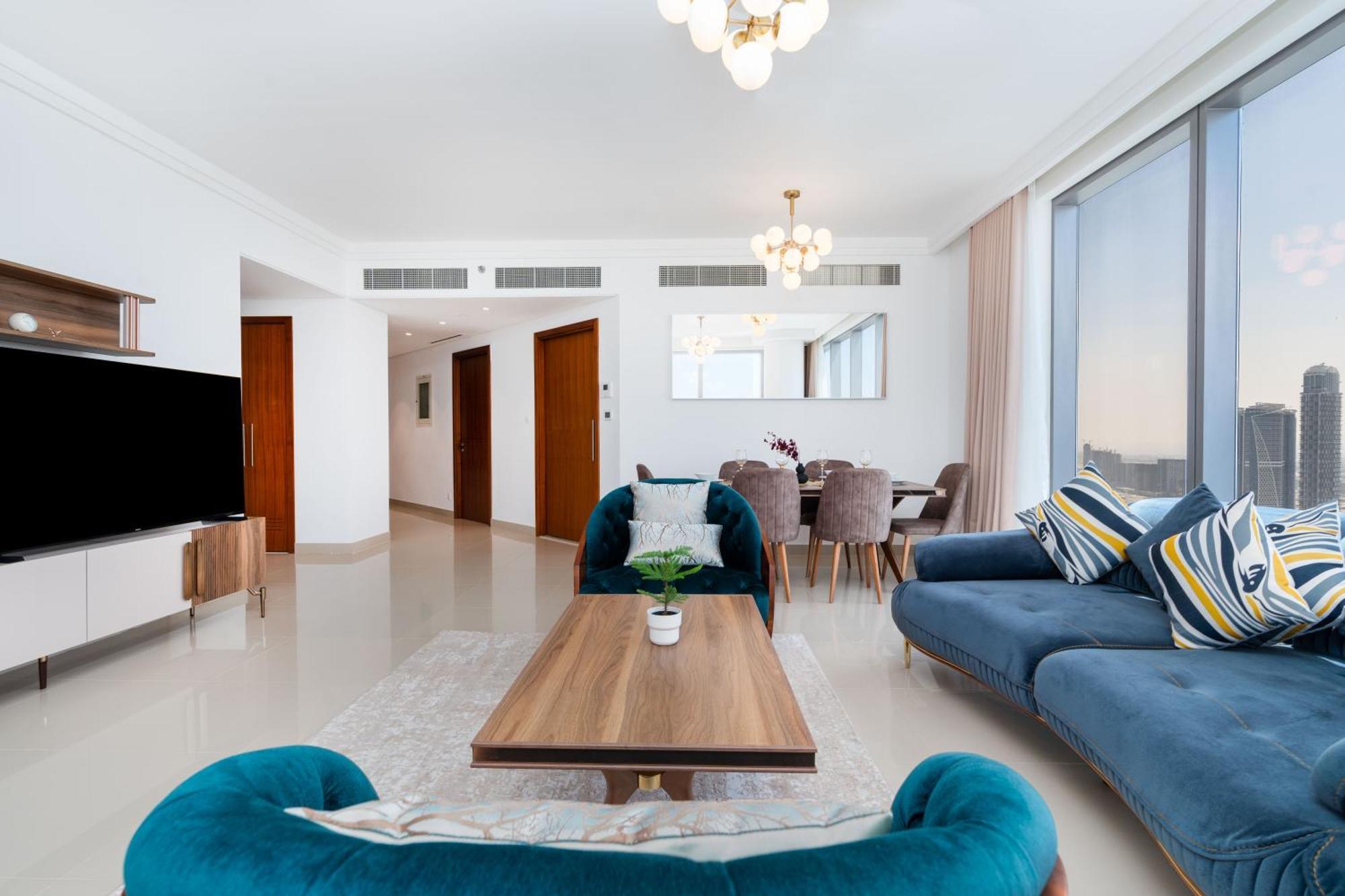 Lux Apt-Burj View Opp. Dxb Mall Дубай Екстер'єр фото