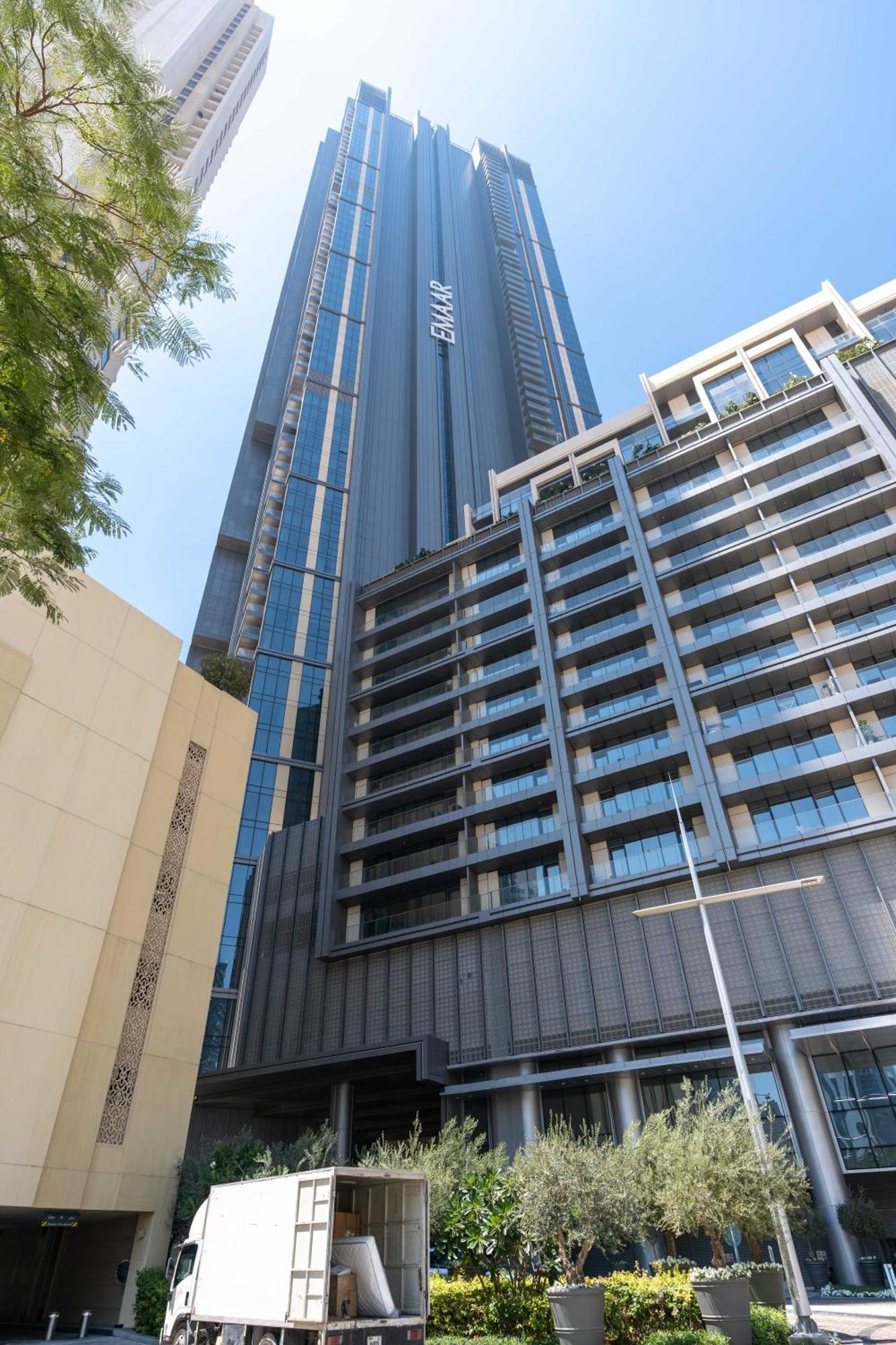 Lux Apt-Burj View Opp. Dxb Mall Дубай Екстер'єр фото