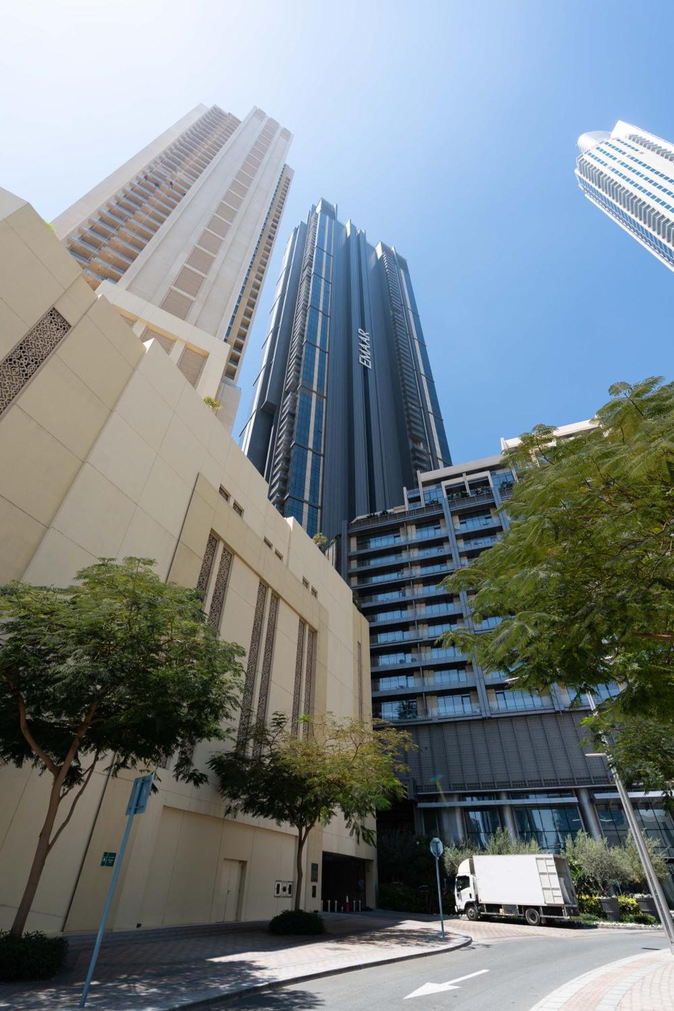 Lux Apt-Burj View Opp. Dxb Mall Дубай Екстер'єр фото