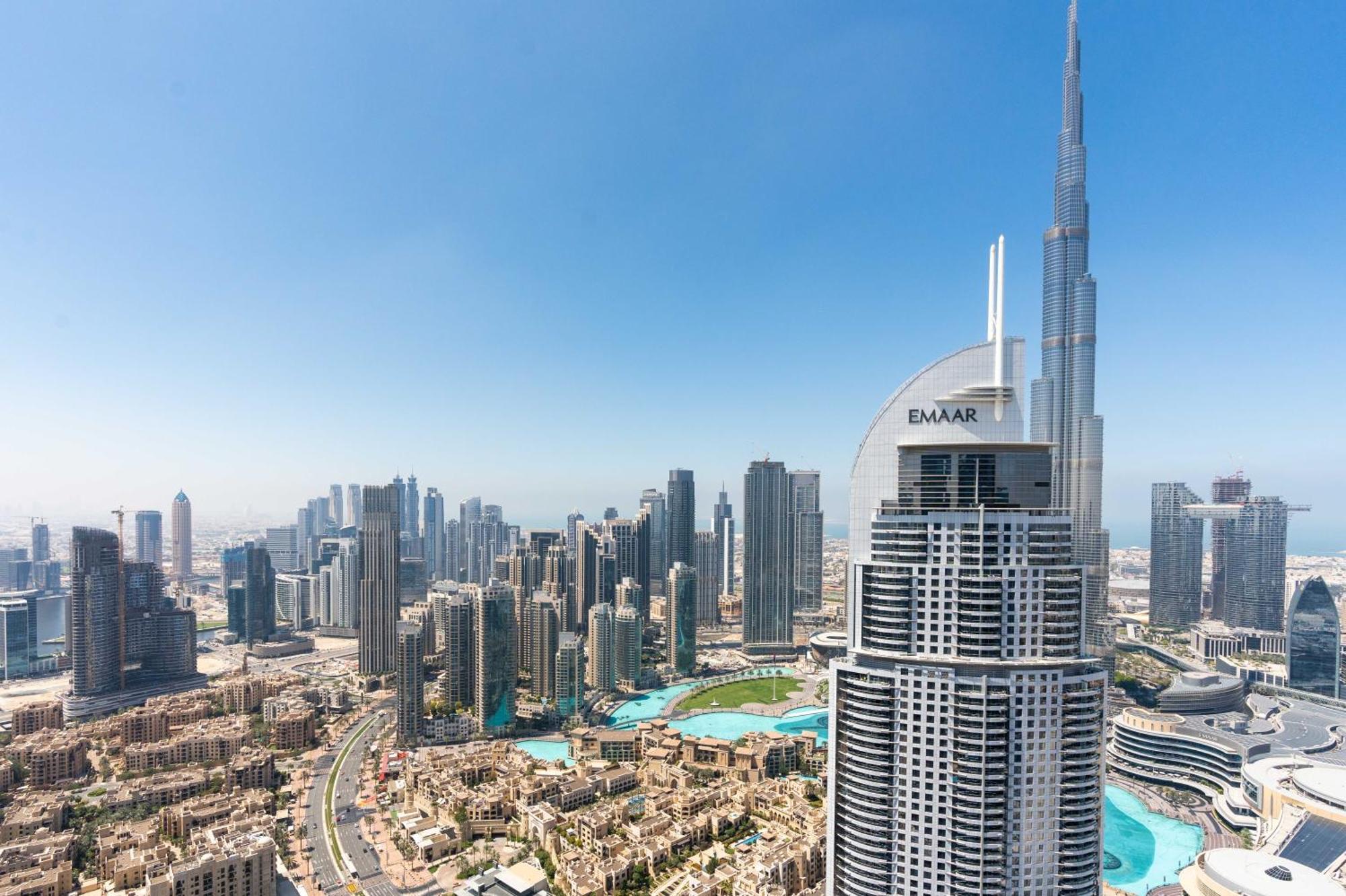 Lux Apt-Burj View Opp. Dxb Mall Дубай Екстер'єр фото