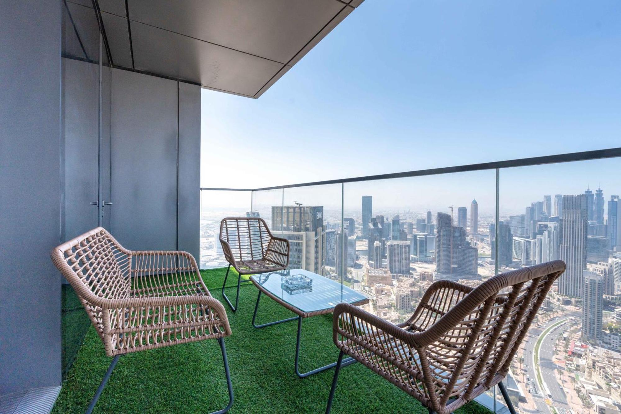 Lux Apt-Burj View Opp. Dxb Mall Дубай Екстер'єр фото