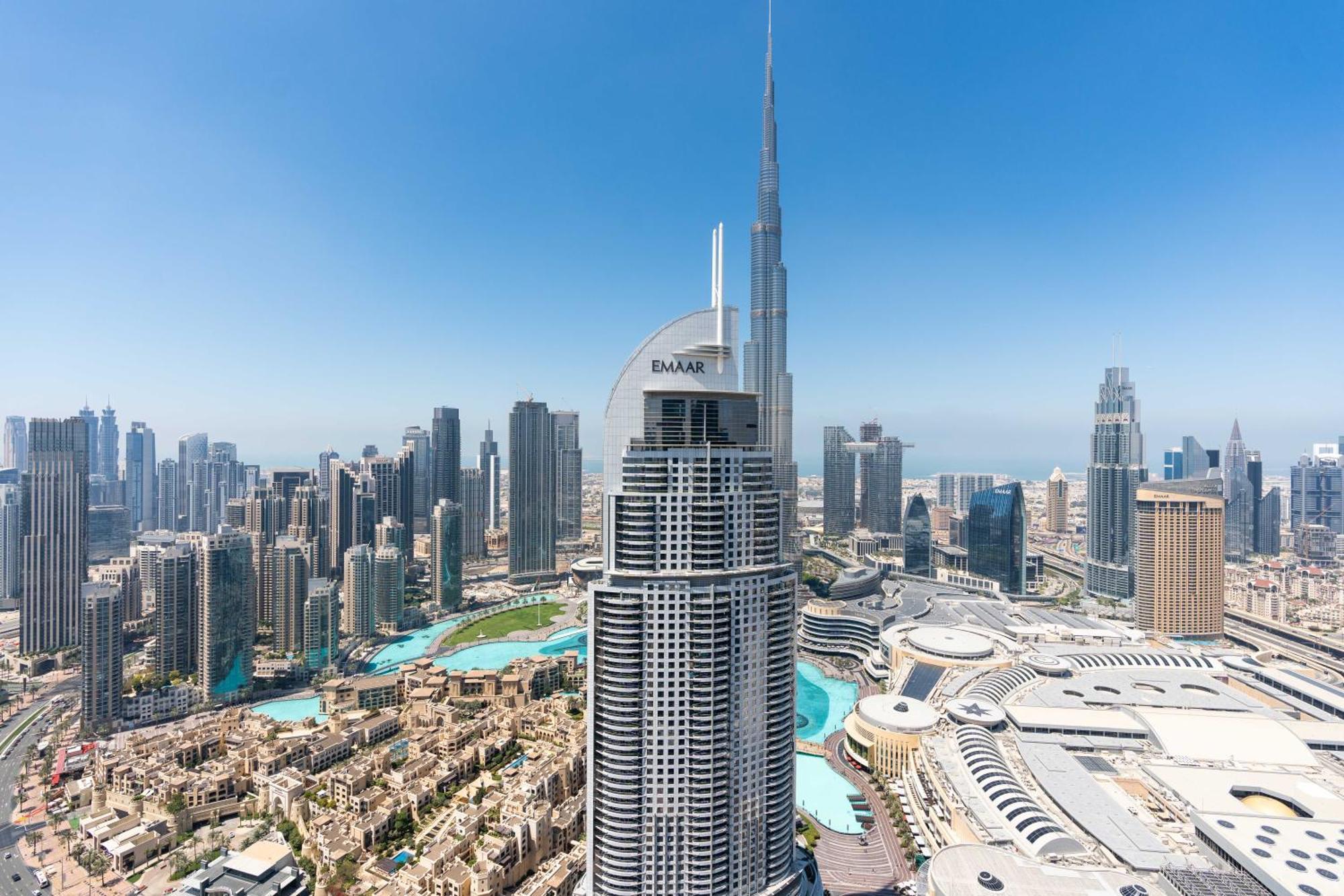 Lux Apt-Burj View Opp. Dxb Mall Дубай Екстер'єр фото
