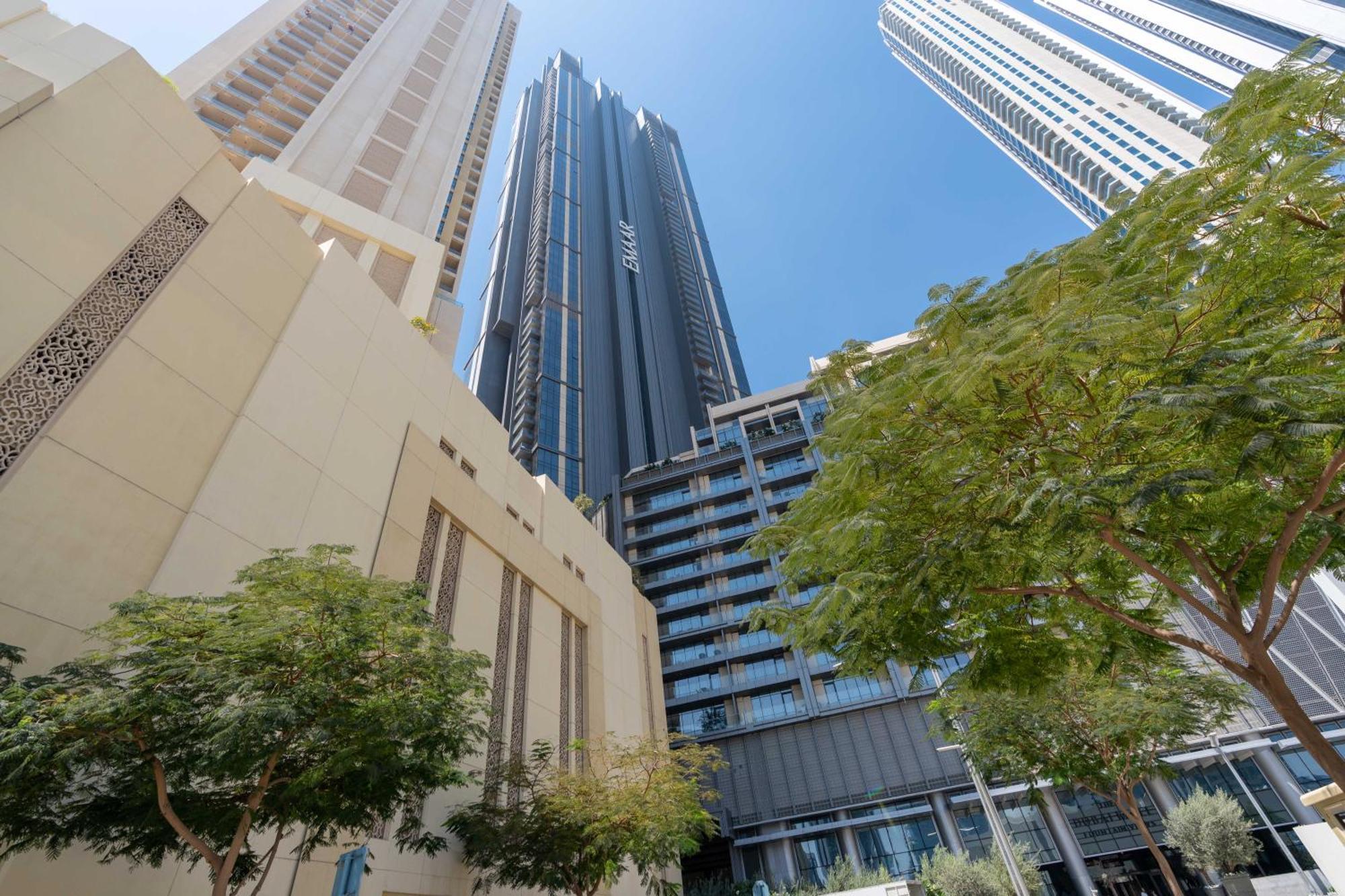 Lux Apt-Burj View Opp. Dxb Mall Дубай Екстер'єр фото